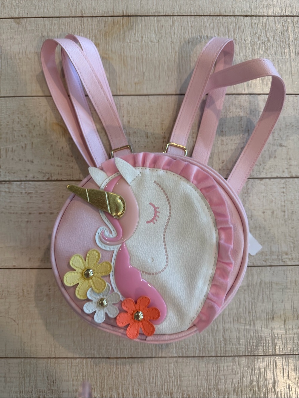 NEW Bath & Body Works Pink Unicorn Mini Backpack Crossbody Purse NWT